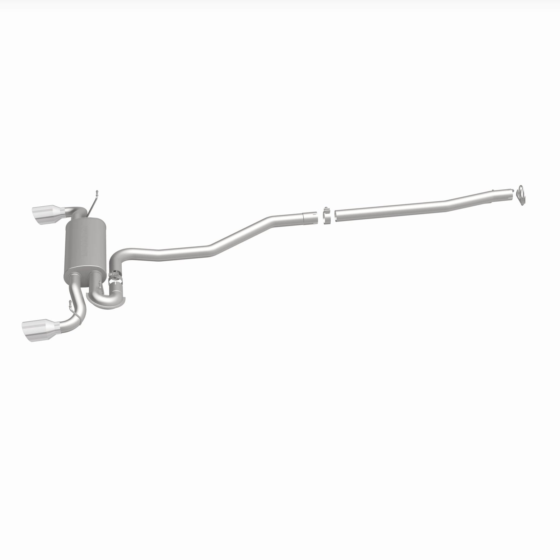 MagnaFlow Exhaust Products 15065 - Touring Series Polished Cat-Back System 2