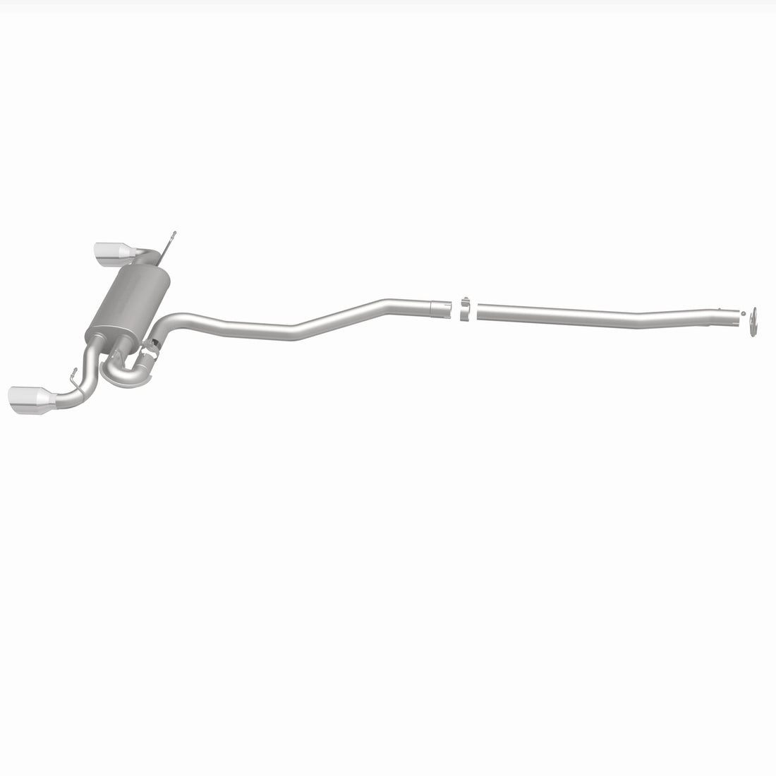 MagnaFlow Exhaust Products 15065 - Touring Series Polished Cat-Back System 3