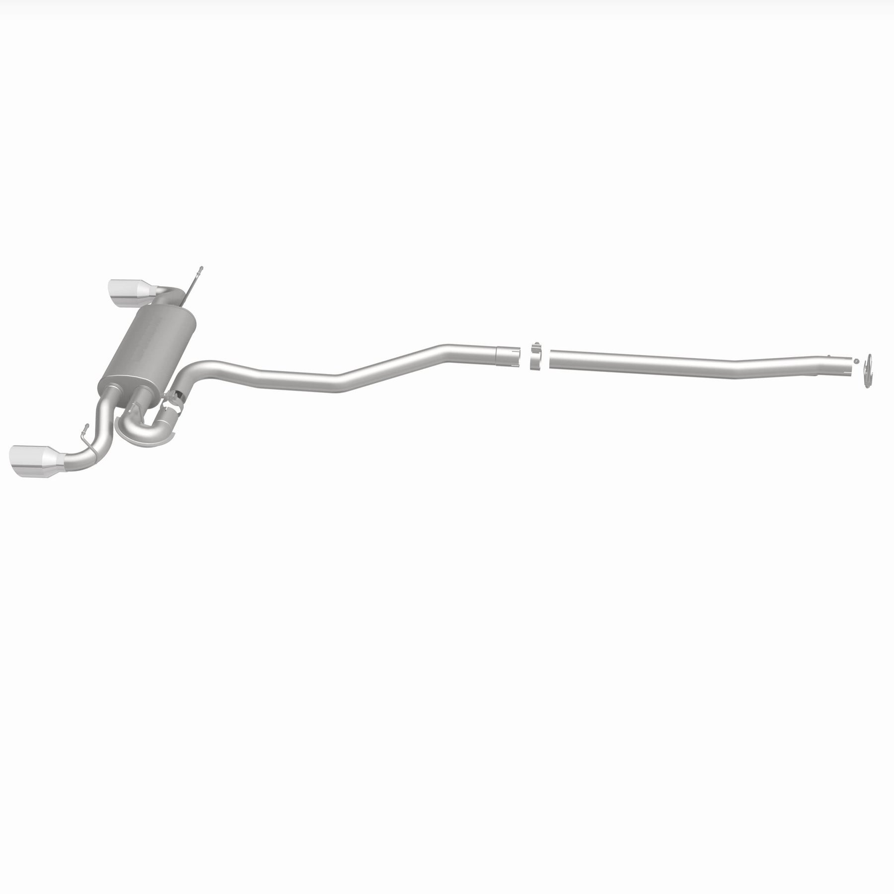 MagnaFlow Exhaust Products 15065 - Touring Series Polished Cat-Back System 3