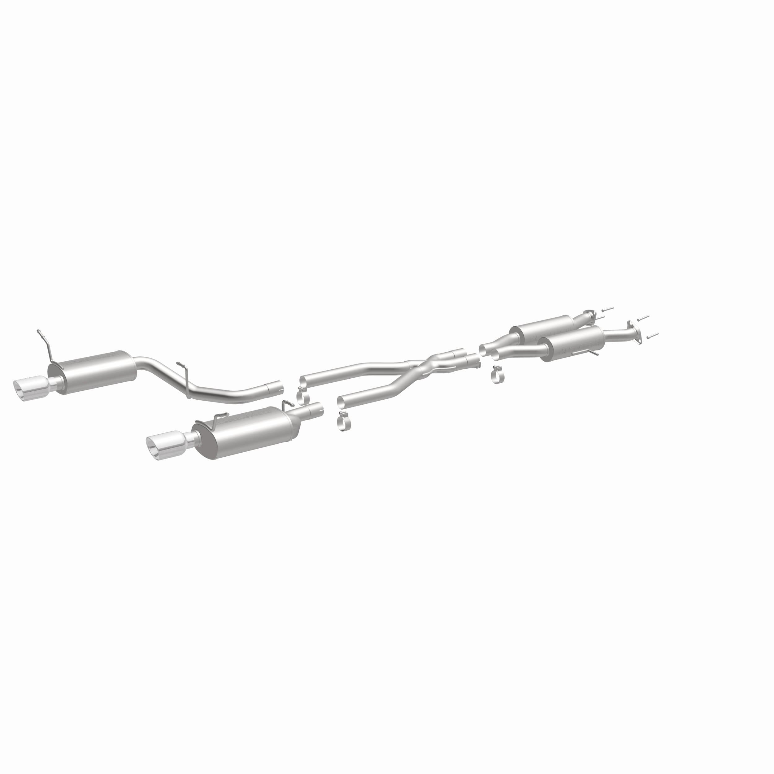 MagnaFlow Exhaust Products 15068 - Street Series Polished Cat-Back System 4