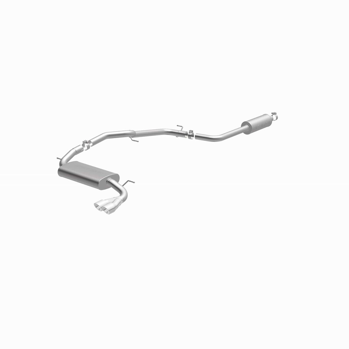 MagnaFlow Exhaust Products Exhaust MagnaFlow Exhaust Products 15072 - Street Series Polished Cat-Back System