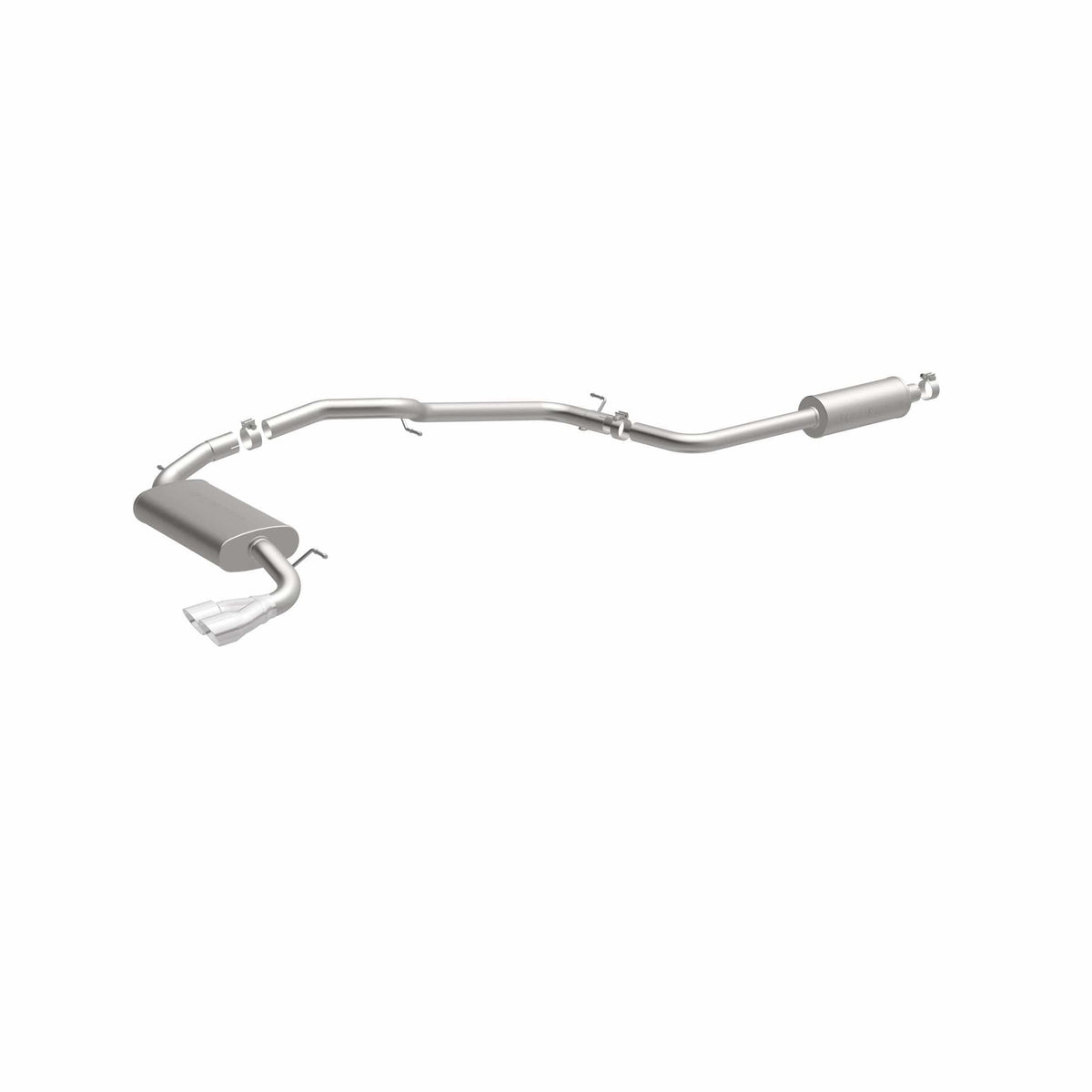MagnaFlow Exhaust Products Exhaust MagnaFlow Exhaust Products 15072 - Street Series Polished Cat-Back System
