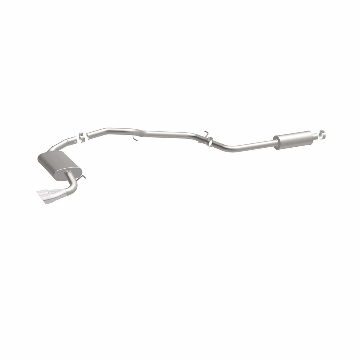 MagnaFlow Exhaust Products Exhaust MagnaFlow Exhaust Products 15072 - Street Series Polished Cat-Back System