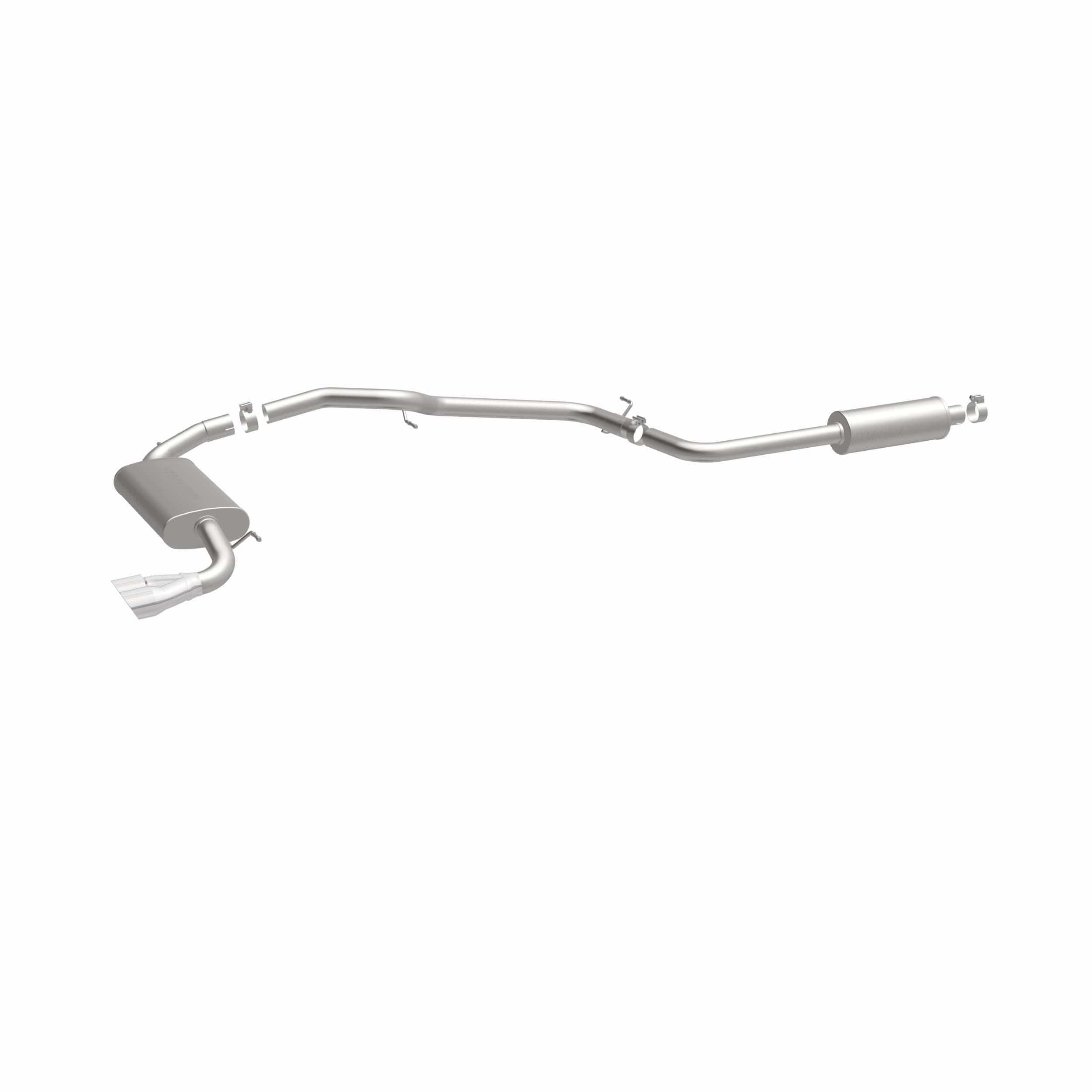 MagnaFlow Exhaust Products Exhaust MagnaFlow Exhaust Products 15072 - Street Series Polished Cat-Back System