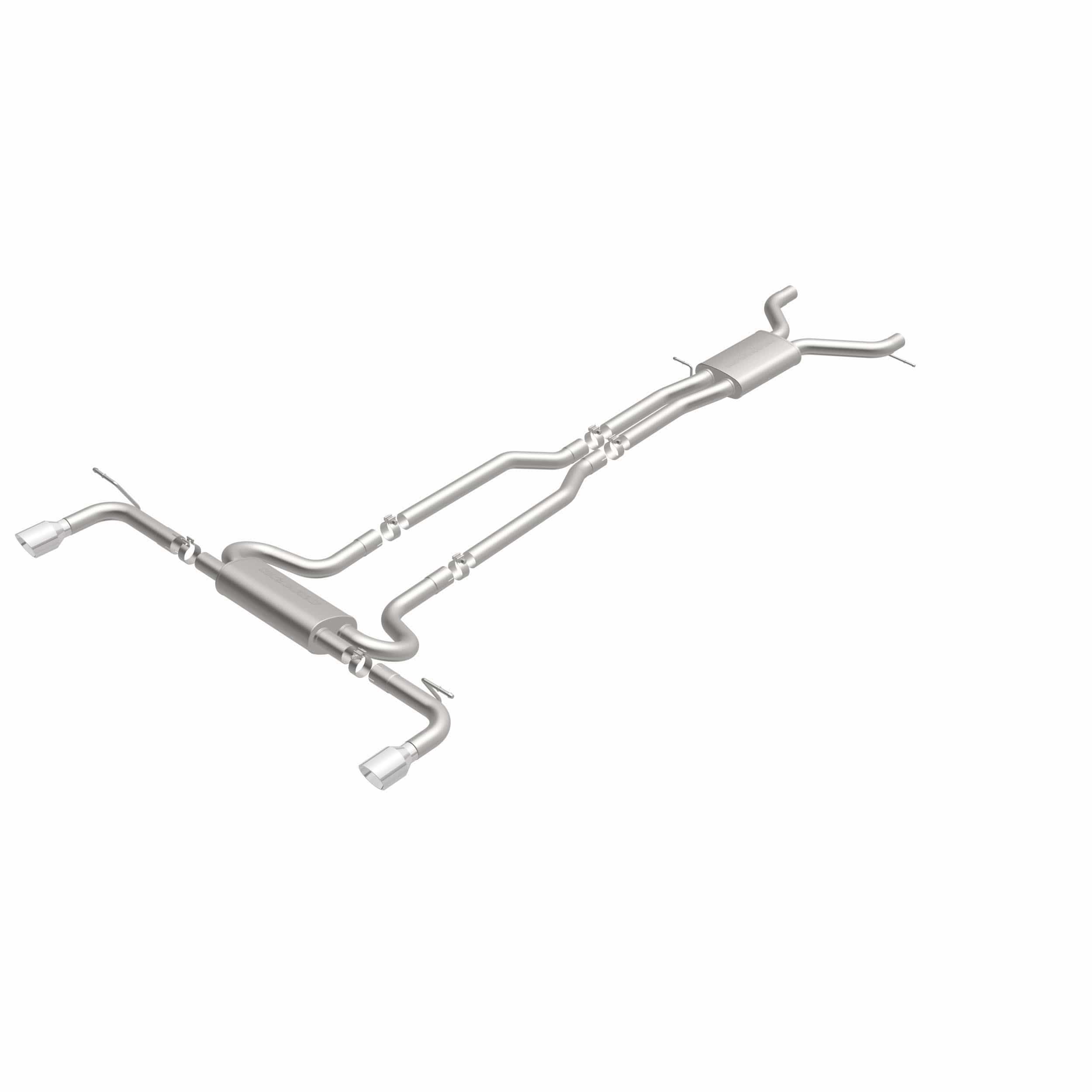 MagnaFlow Exhaust Products Exhaust MagnaFlow Exhaust Products 15085 - Street Series Polished Cat-Back System