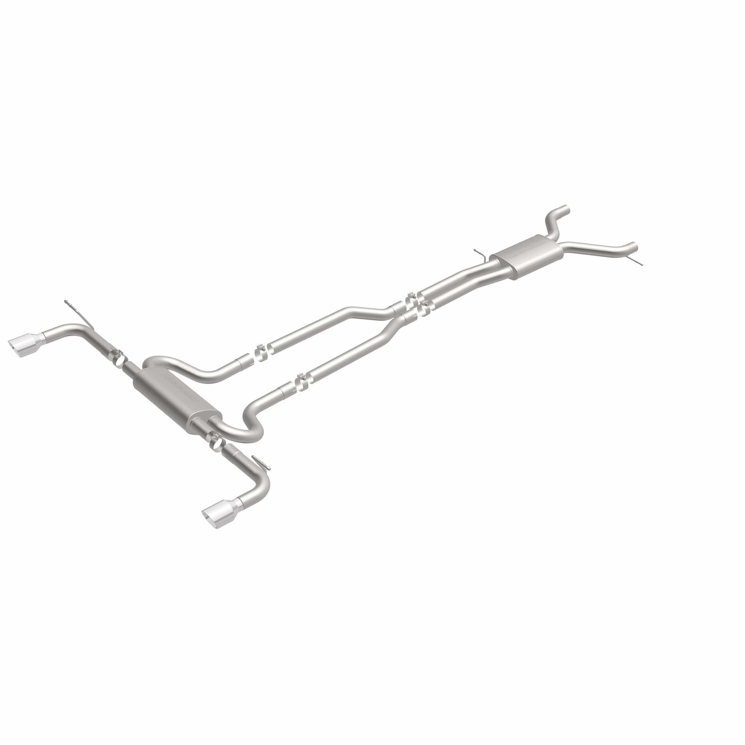 MagnaFlow Exhaust Products Exhaust MagnaFlow Exhaust Products 15085 - Street Series Polished Cat-Back System