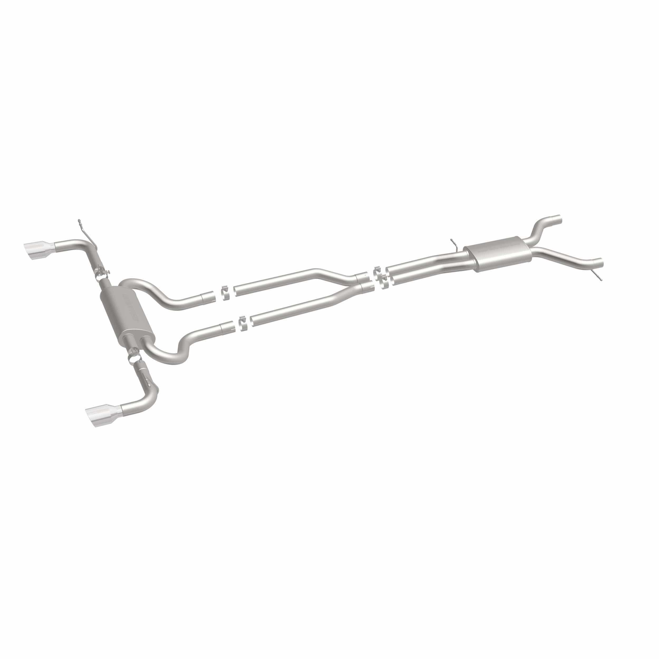 MagnaFlow Exhaust Products Exhaust MagnaFlow Exhaust Products 15085 - Street Series Polished Cat-Back System