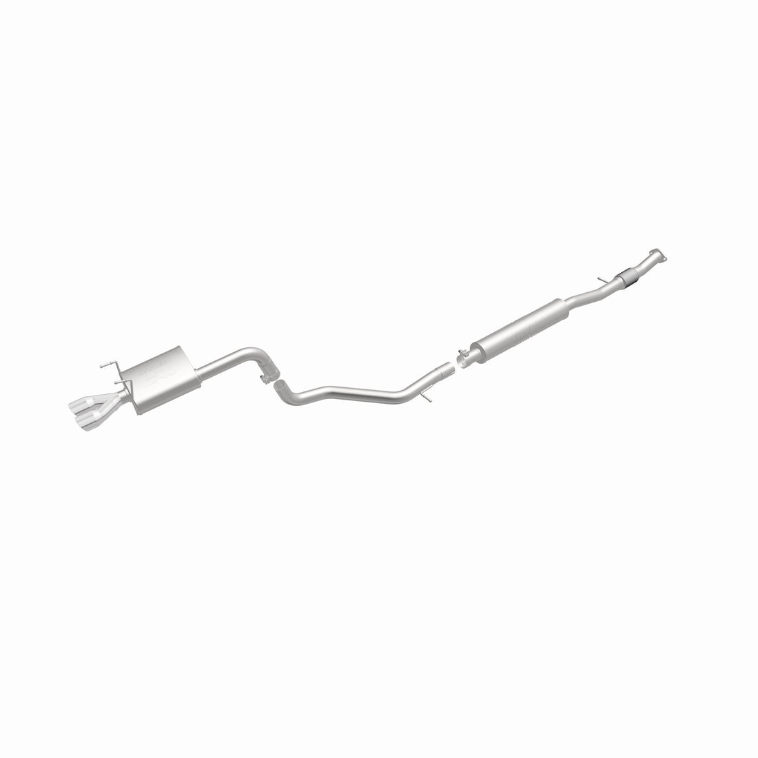 MagnaFlow Exhaust Products 15088 - Touring Series Polished Cat-Back System 2