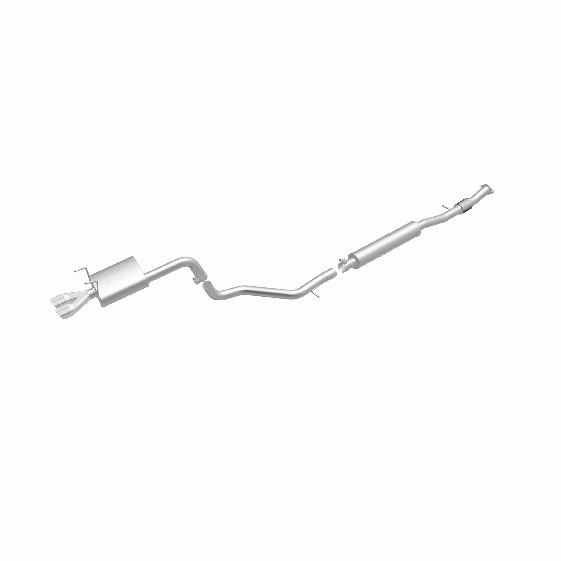 MagnaFlow Exhaust Products 15088 - Touring Series Polished Cat-Back System 2