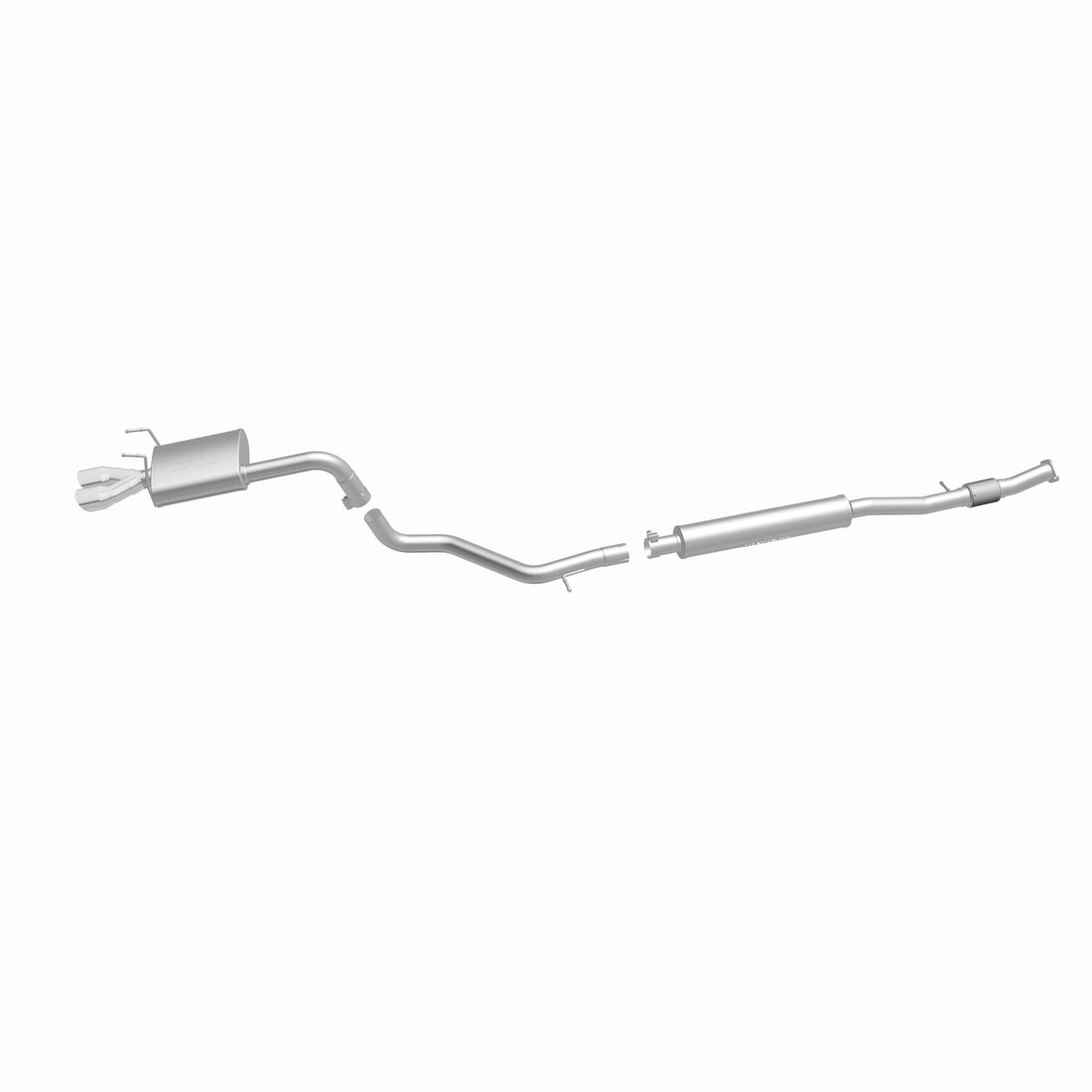 MagnaFlow Exhaust Products 15088 - Touring Series Polished Cat-Back System 5