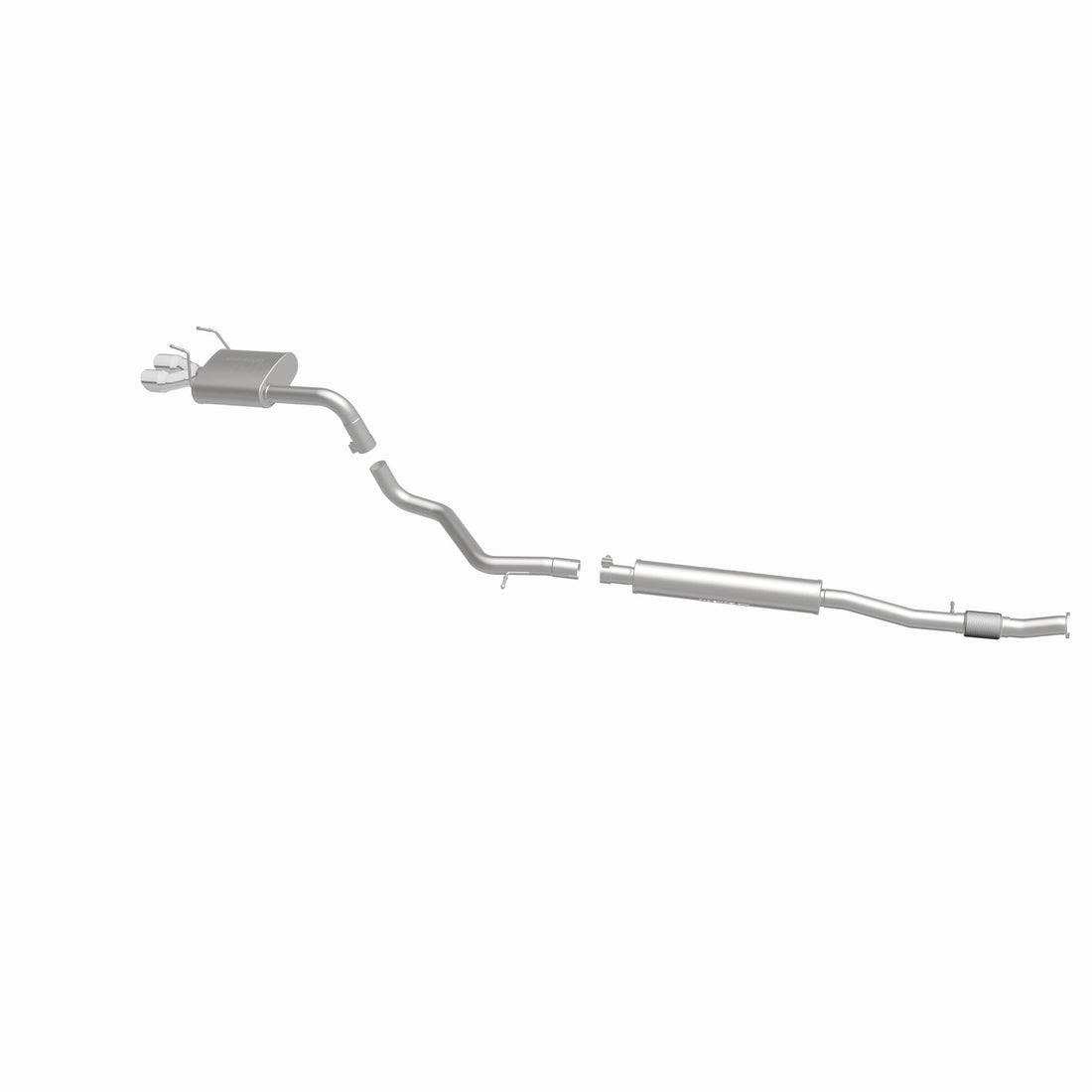 MagnaFlow Exhaust Products 15088 - Touring Series Polished Cat-Back System
