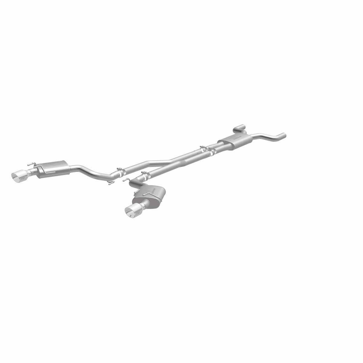 MagnaFlow Exhaust Products 15089 - Street Series Polished Cat-Back System 2