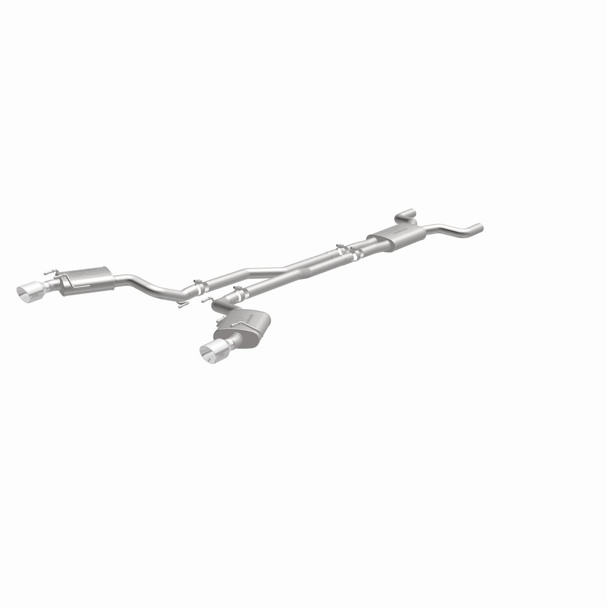 MagnaFlow Exhaust Products 15089 - Street Series Polished Cat-Back System 3