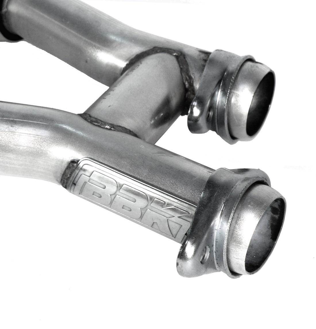 BBK Performance Parts 1509 - 1979-1993 MUSTANG 5.0 2.5 SHORT MID H PIPE W/CONVERTERS 2
