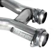 BBK Performance Parts 1509 - 1979-1993 MUSTANG 5.0 2.5 SHORT MID H PIPE W/CONVERTERS 2