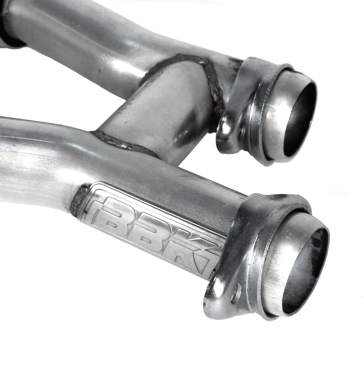 BBK Performance Parts 1509 - 1979-1993 MUSTANG 5.0 2.5 SHORT MID H PIPE W/CONVERTERS 2