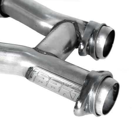 BBK Performance Parts 1509 - 1979-1993 MUSTANG 5.0 2.5 SHORT MID H PIPE W/CONVERTERS 2