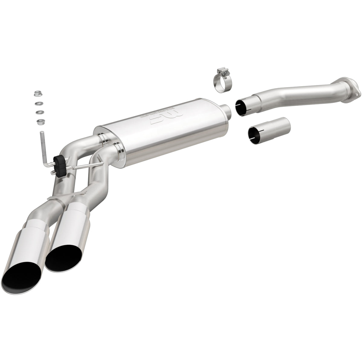 MagnaFlow Exhaust Products 15101 - Street Series Polished Cat-Back System 1