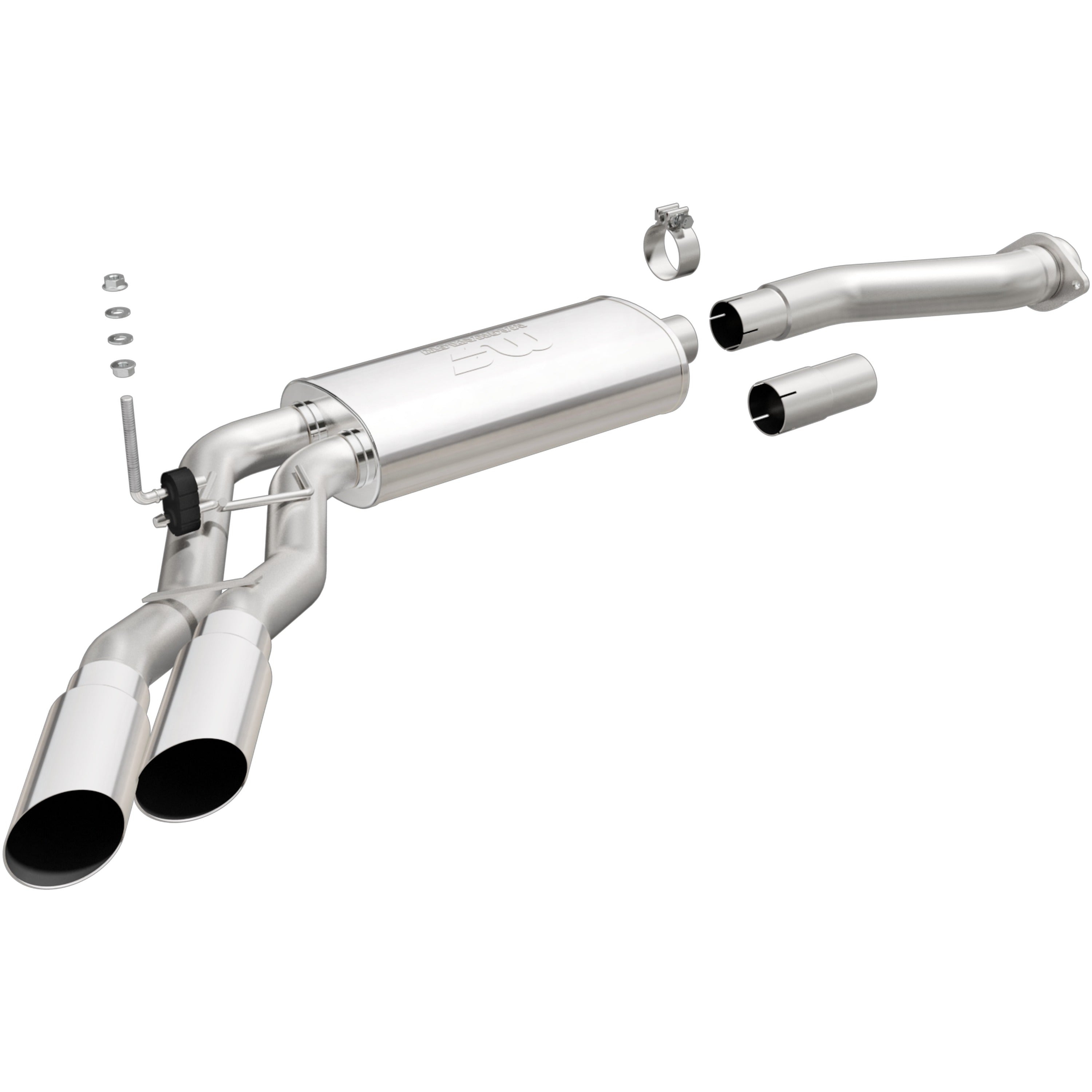 MagnaFlow Exhaust Products 15101 - Street Series Polished Cat-Back System 1