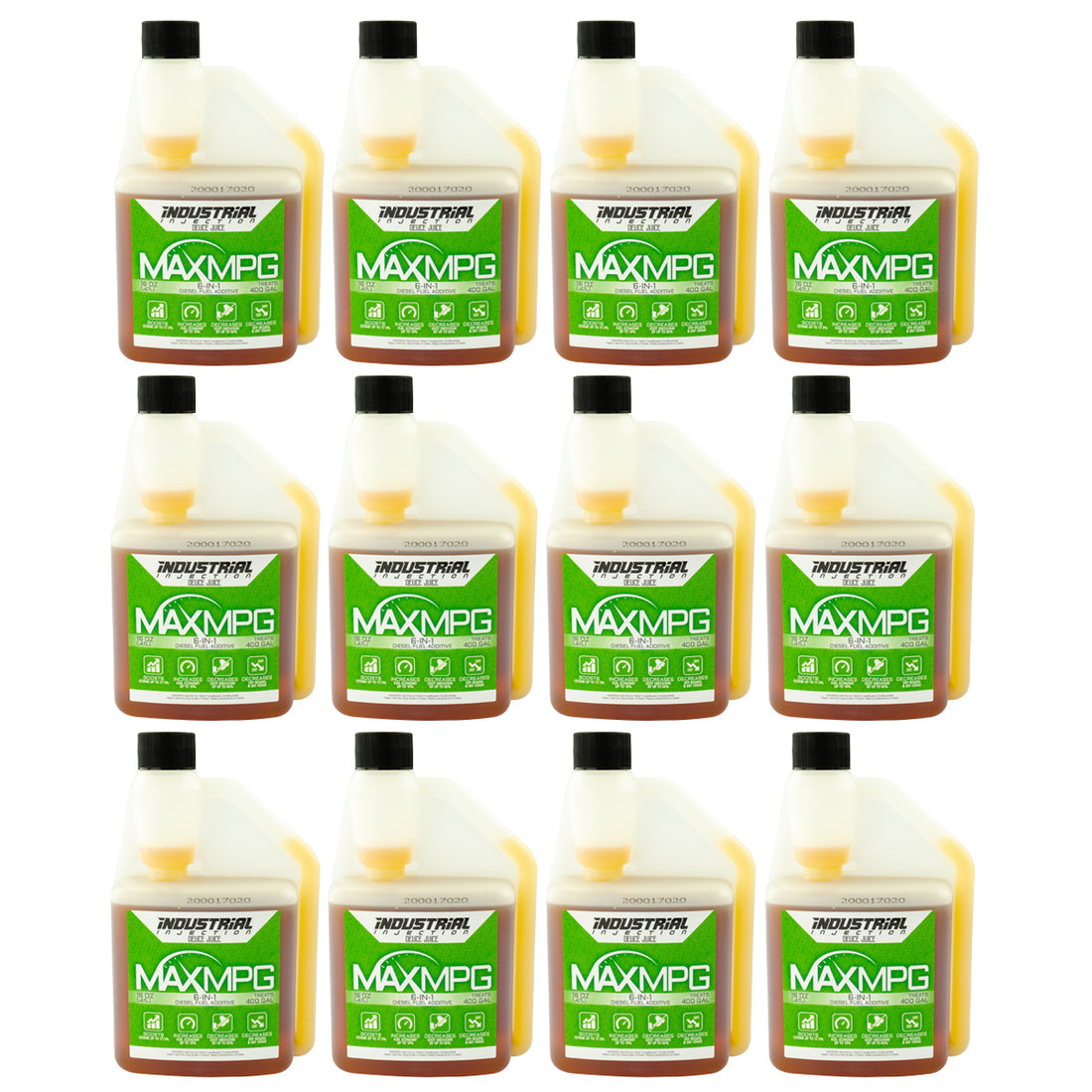 Industrial Injection 151102 - MaxMPG All Season Deuce Juice Additive (Case)