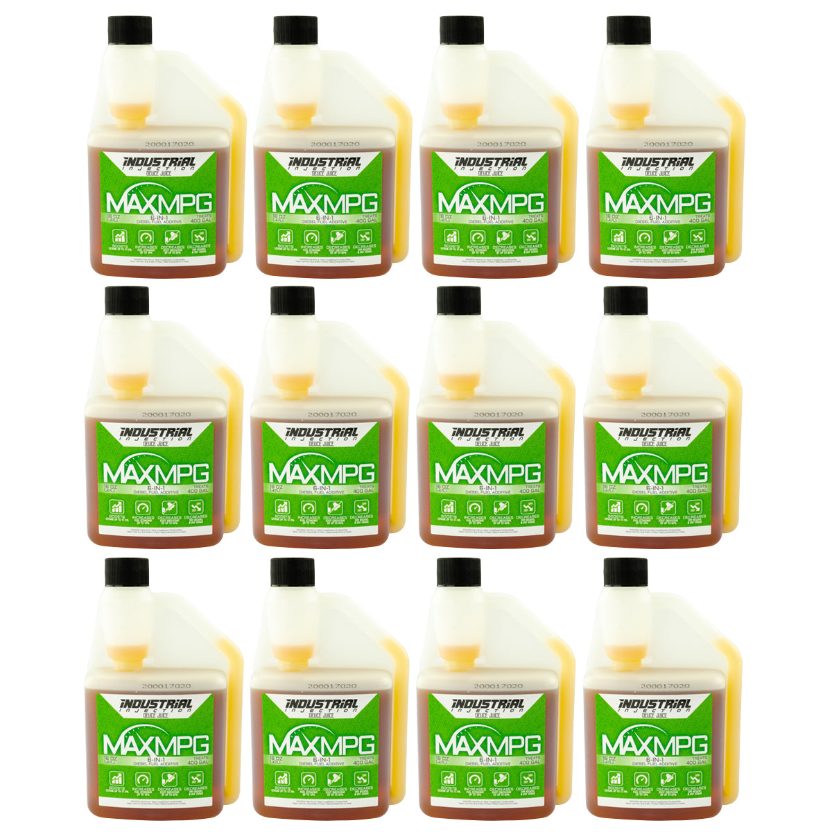 Industrial Injection 151102 - MaxMPG All Season Deuce Juice Additive (Case)
