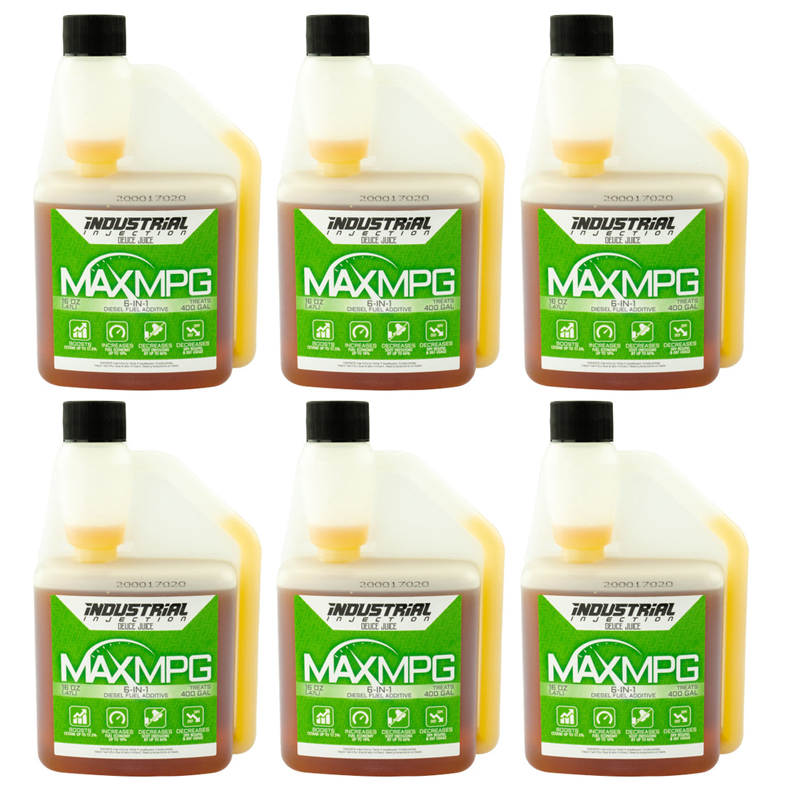 Industrial Injection 151105 - MaxMPG All Season Deuce Juice Additive (1/2 Case) 1