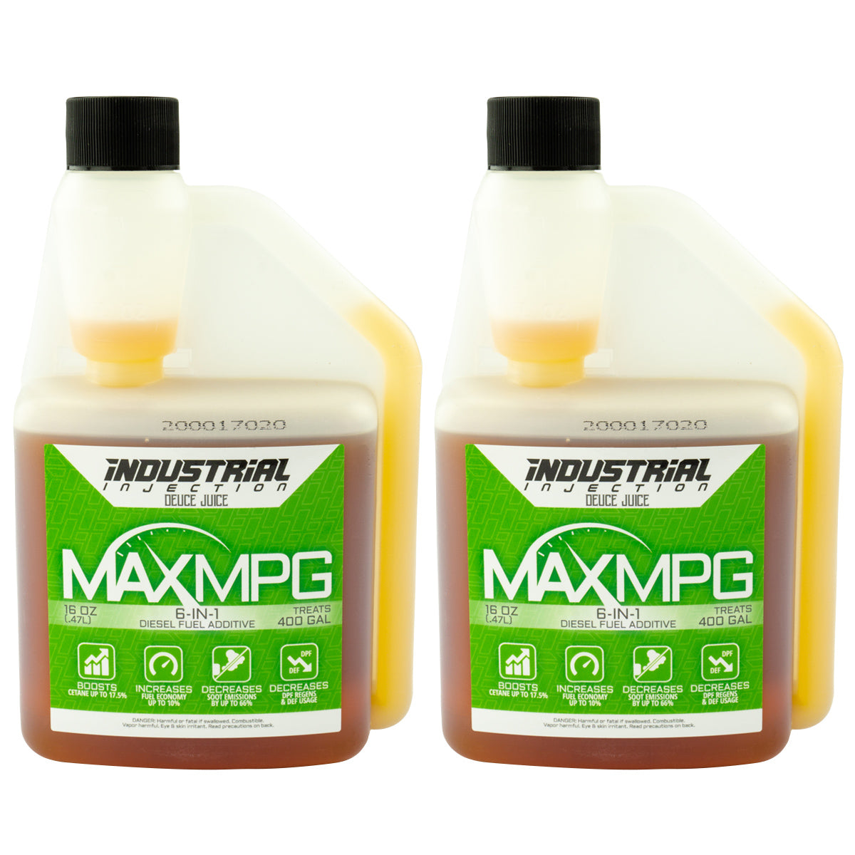 Industrial Injection 151107 - MaxMPG All Season Deuce Juice Additive (2 Pack) 2