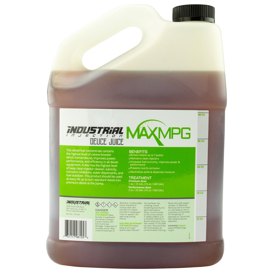 Industrial Injection 151109 - MaxMPG All Season Deuce Juice Additive 1 Gallon 5