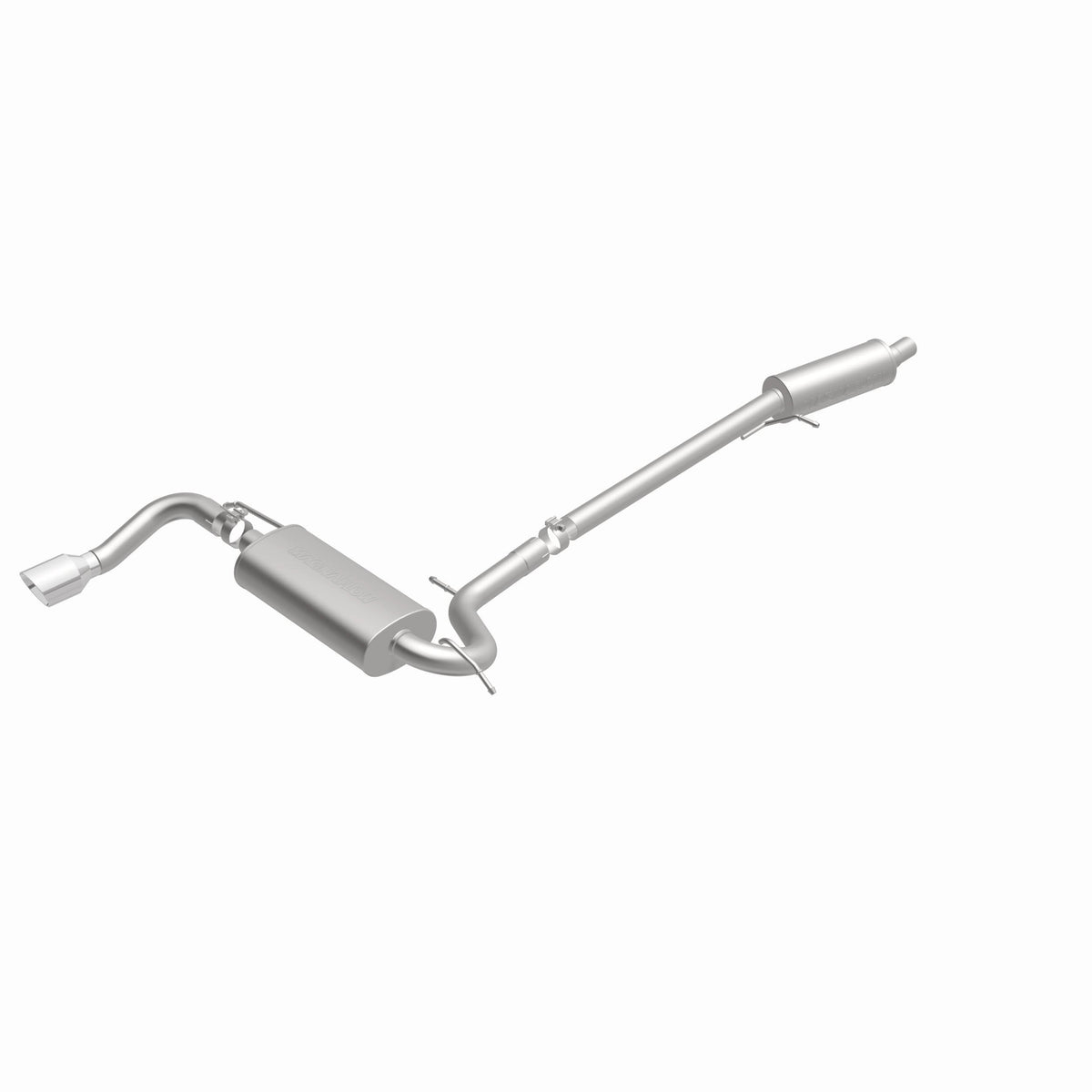 MagnaFlow Exhaust Products 15110 - Street Series Polished Cat-Back System 3