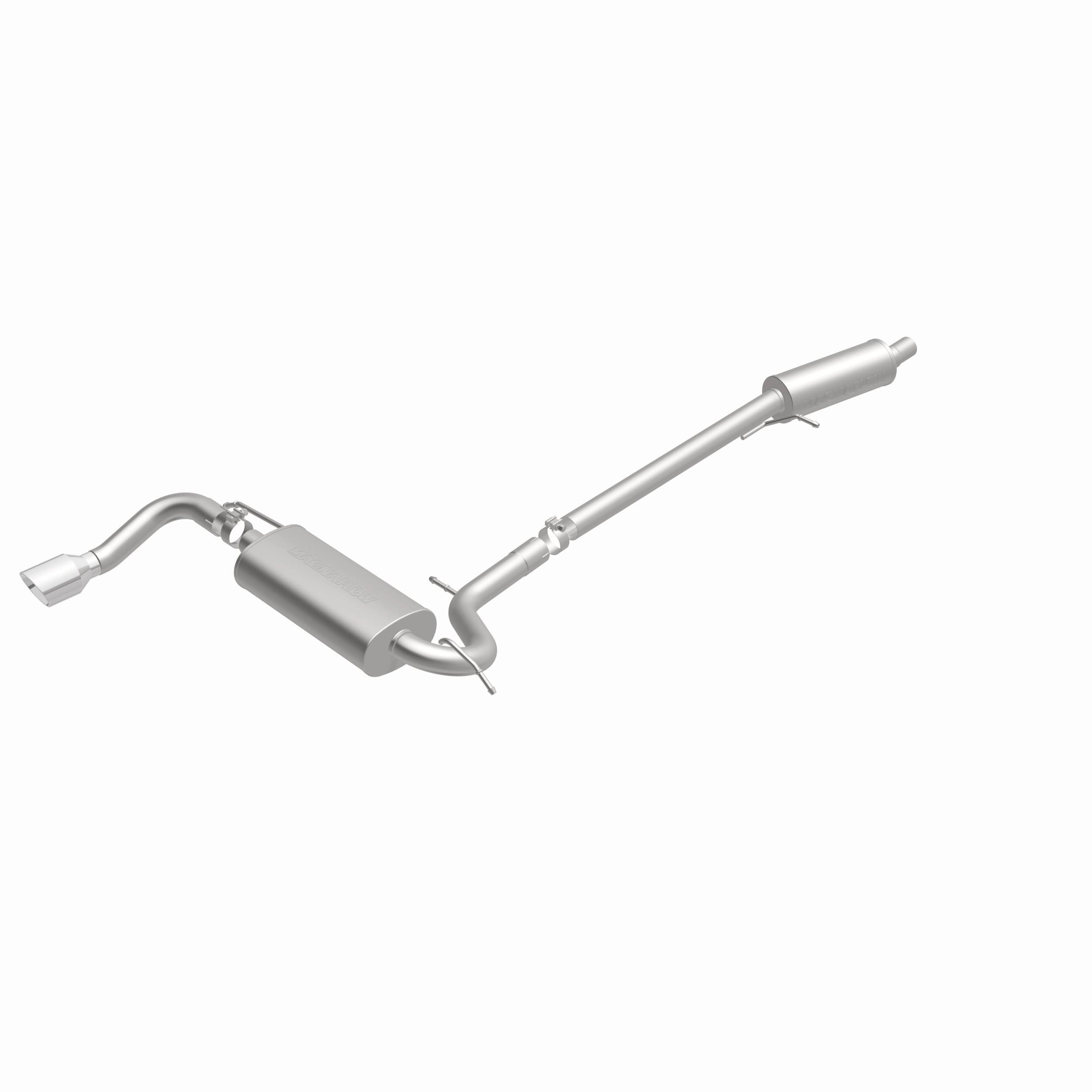 MagnaFlow Exhaust Products 15110 - Street Series Polished Cat-Back System 3