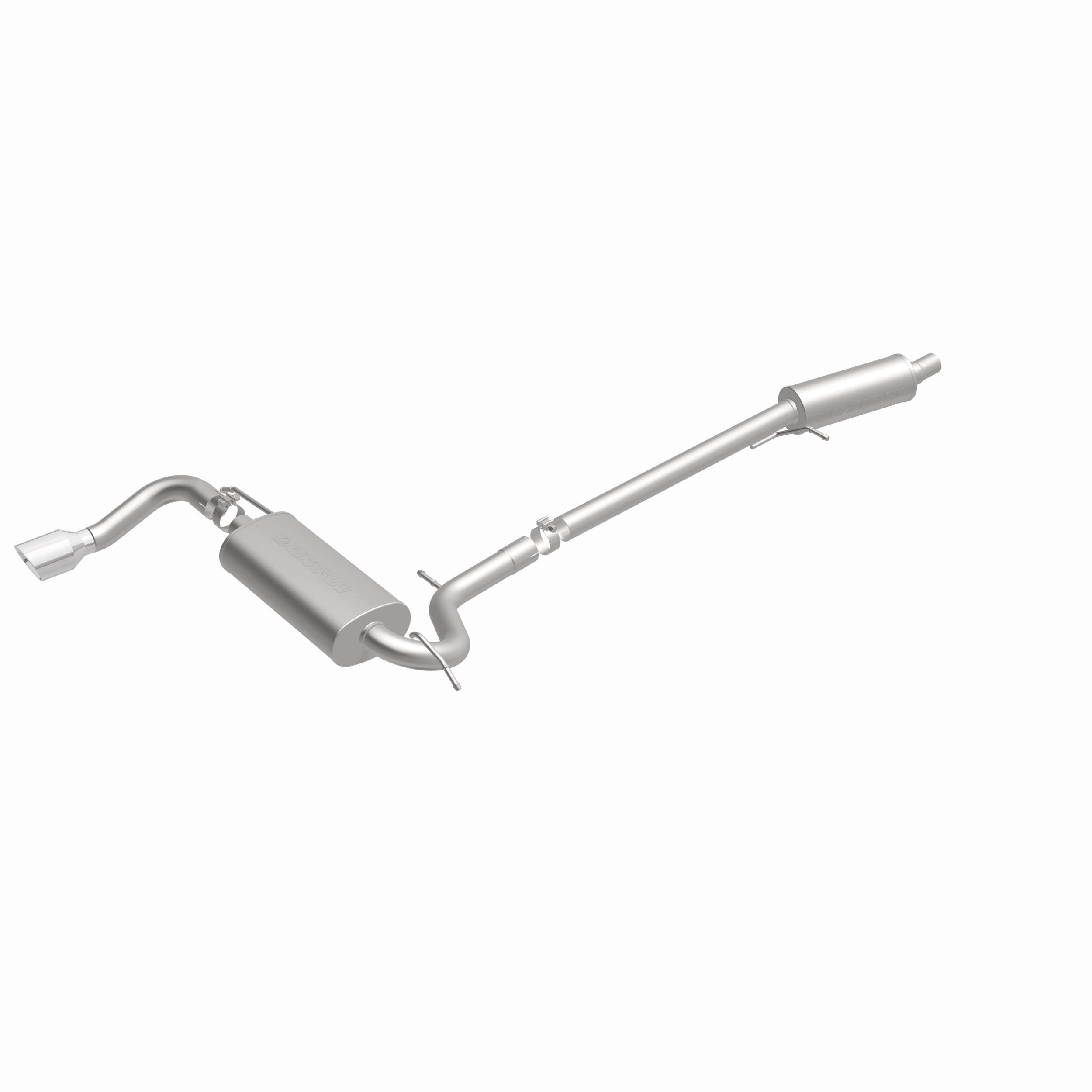 MagnaFlow Exhaust Products 15110 - Street Series Polished Cat-Back System 4