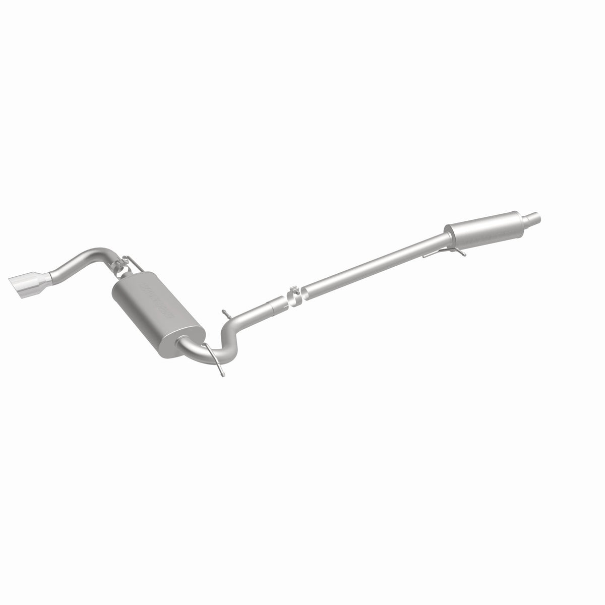 MagnaFlow Exhaust Products 15110 - Street Series Polished Cat-Back System 5