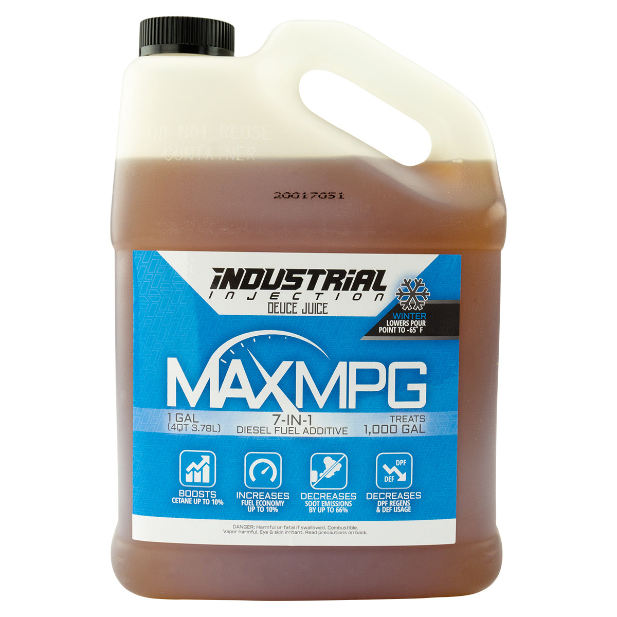 Industrial Injection 151110 - MaxMPG Winter Deuce Juice Additive 1 Gallon 1