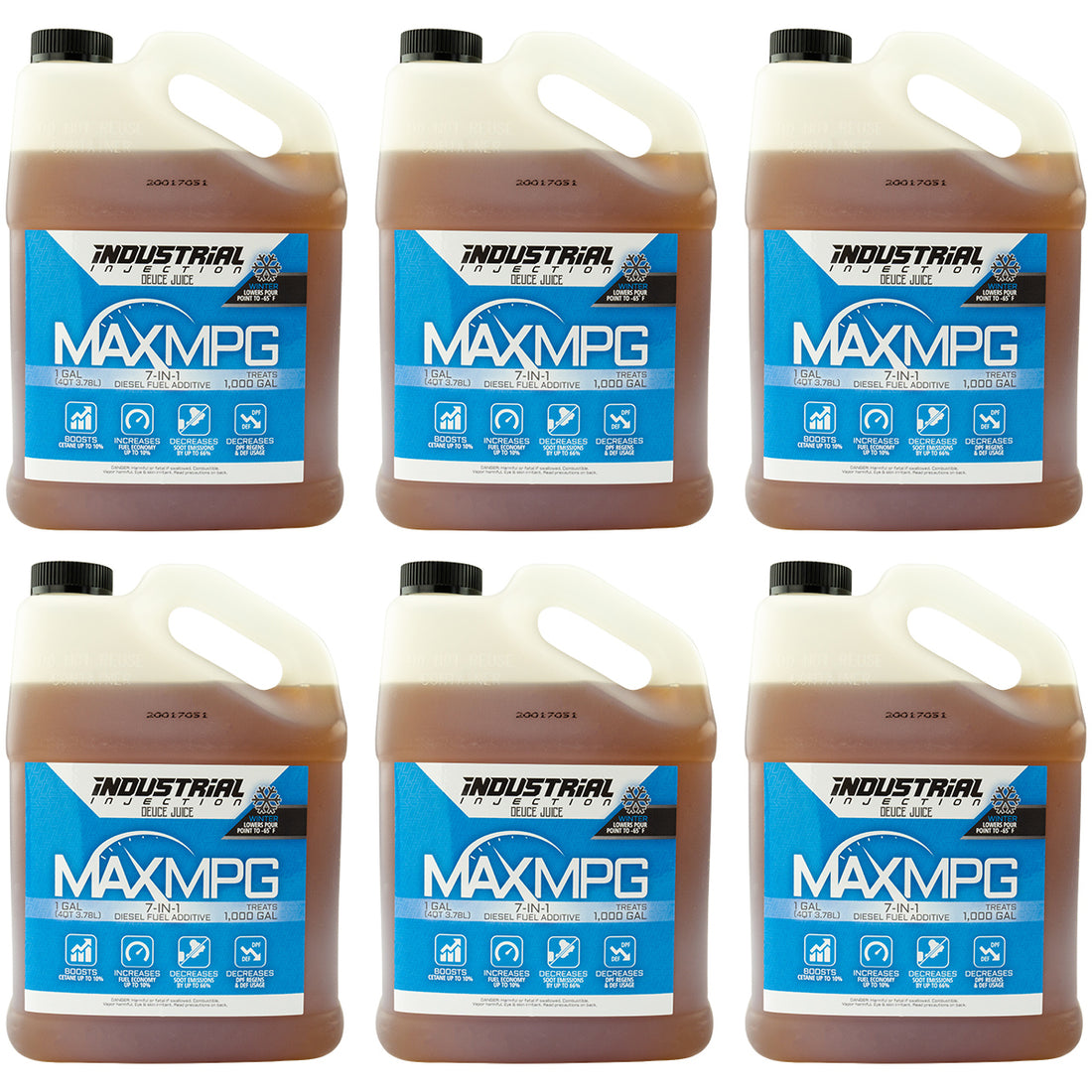 Industrial Injection 151112 - MaxMPG Winter Deuce Juice Additive 1 Gallon (Case) 1