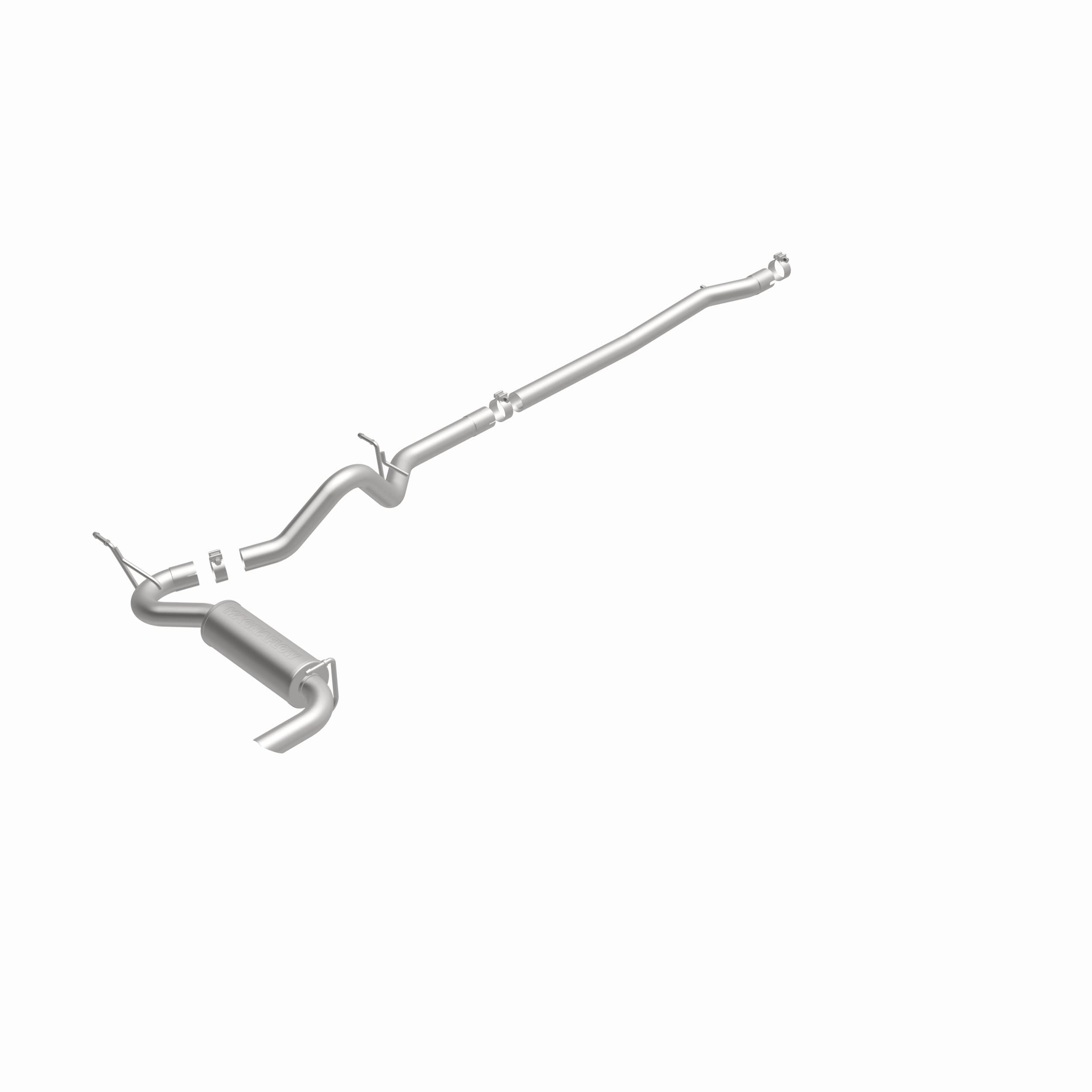 MagnaFlow Exhaust Products 15117 - Competition Series Stainless 2.5 in Cat-Back 3