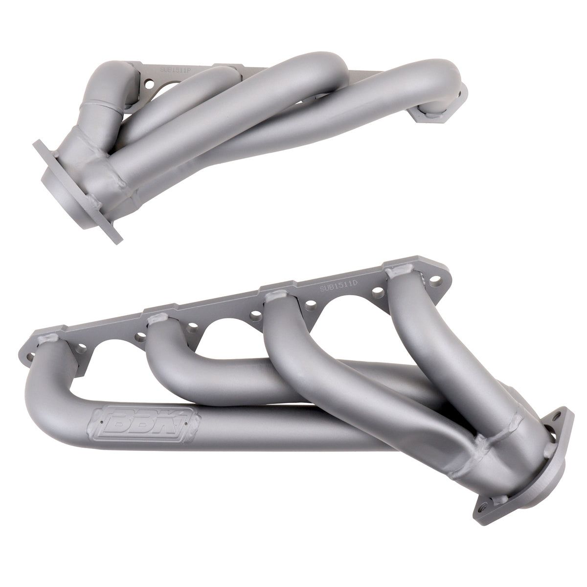 BBK Performance Parts 1511 - 1979-1993 MUSTANG 351 SWAP 1-5/8 SHORTY HEADERS TITANIUM CERAMIC 2