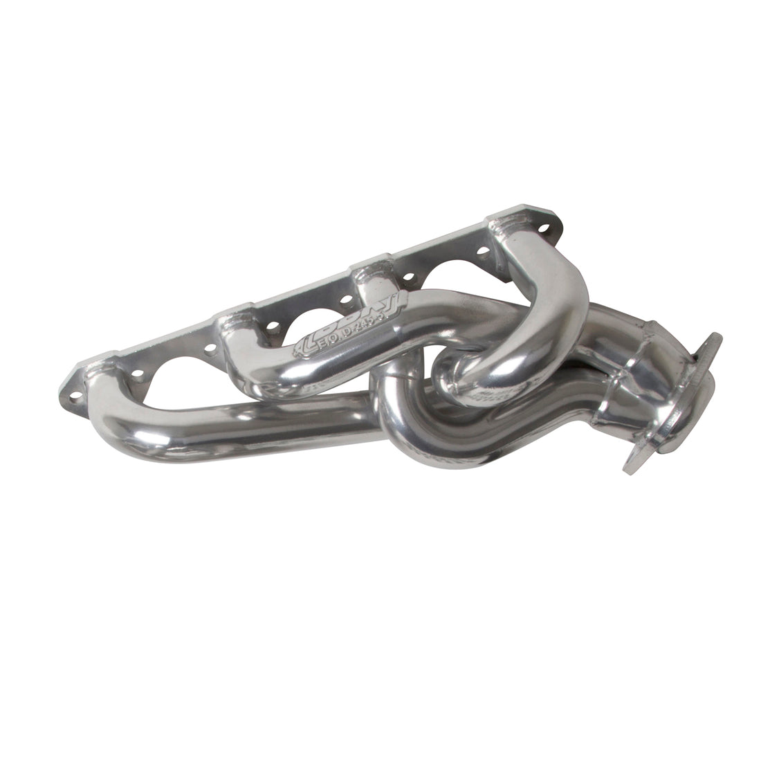 BBK Performance Parts 15120 - 1986-93 MUSTANG 5.0 1-5/8 SHORTY EQUAL LENGTH HEADERS (POLISHED SILVER CERAMIC) 2