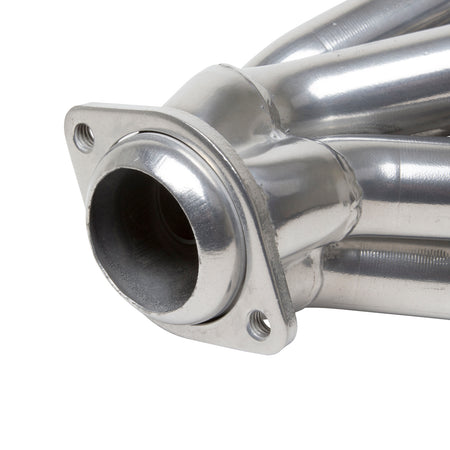 BBK Performance Parts 15120 - 1986-93 MUSTANG 5.0 1-5/8 SHORTY EQUAL LENGTH HEADERS (POLISHED SILVER CERAMIC) 4