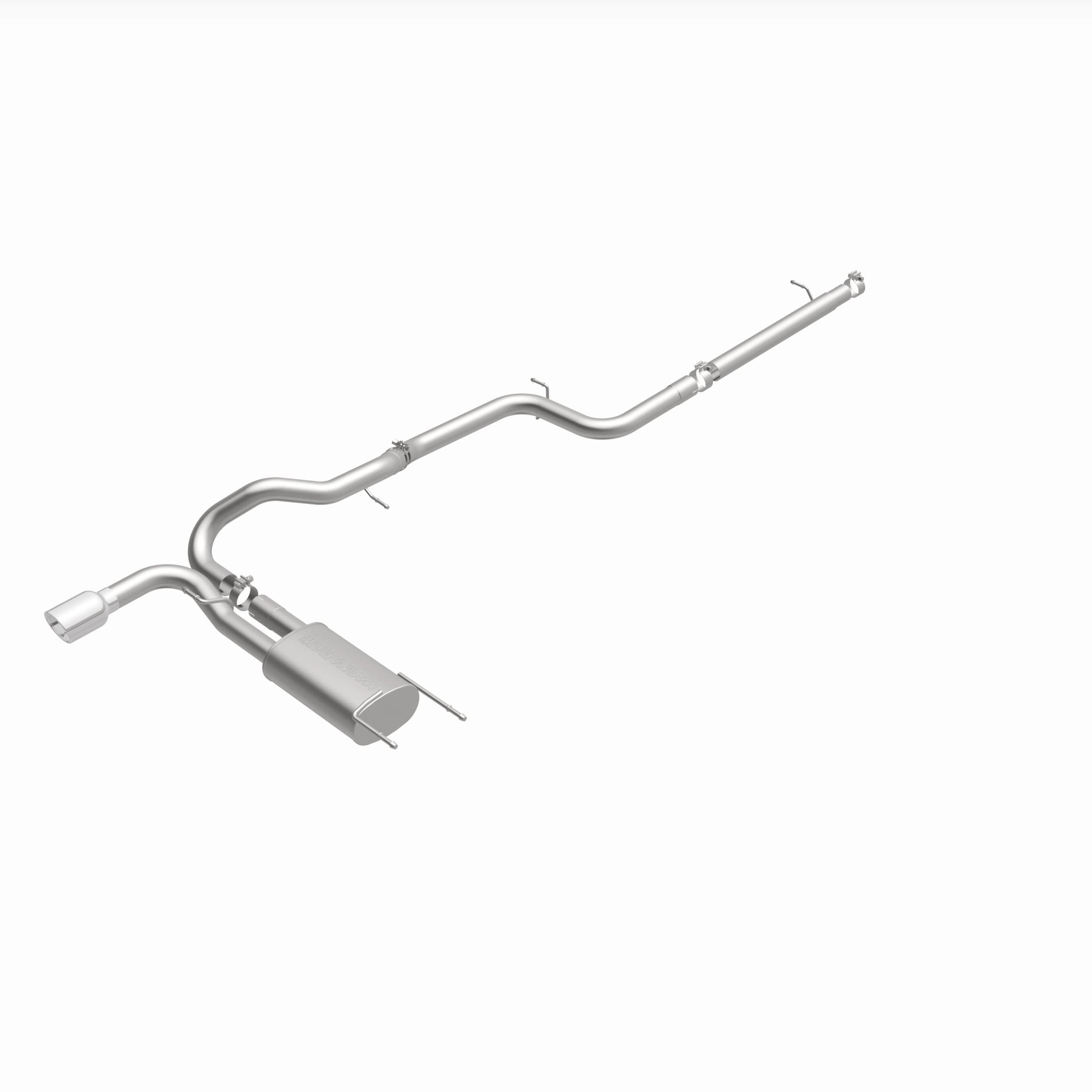 MagnaFlow Exhaust Products 15127 - Street Series Polished Cat-Back System 3