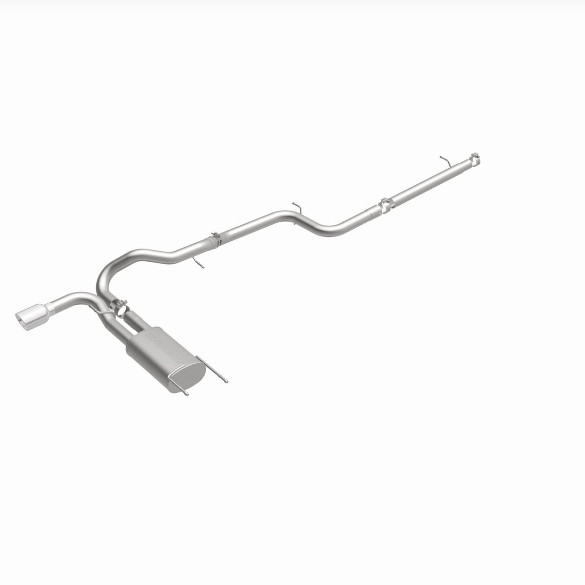 MagnaFlow Exhaust Products 15127 - Street Series Polished Cat-Back System 4