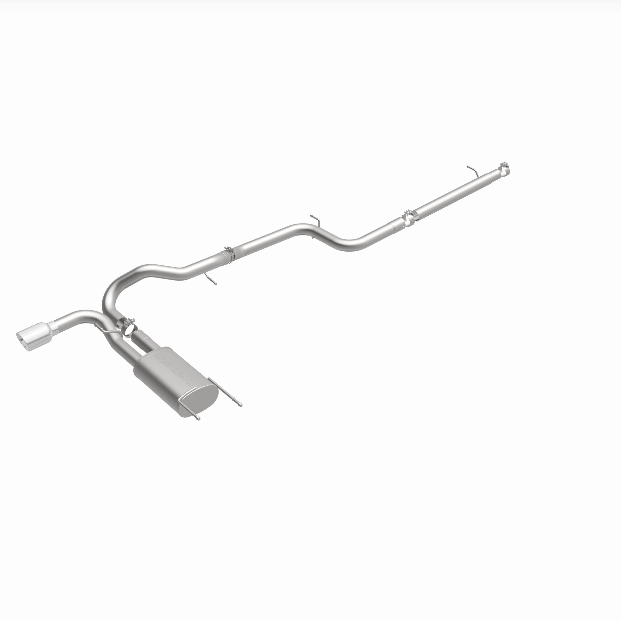 MagnaFlow Exhaust Products 15127 - Street Series Polished Cat-Back System 4