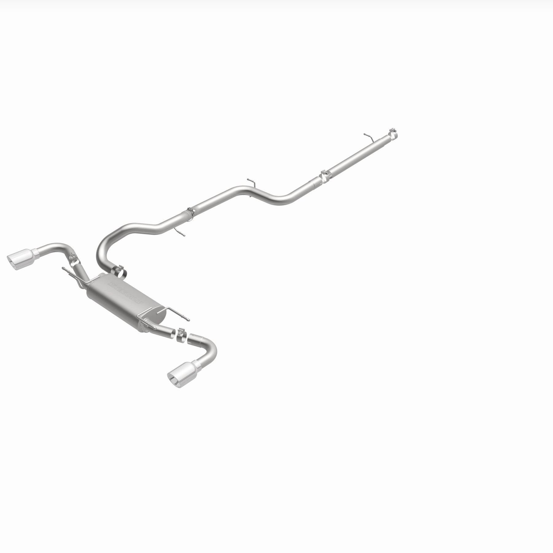 MagnaFlow Exhaust Products 15146 - Street Series Polished Cat-Back System 2