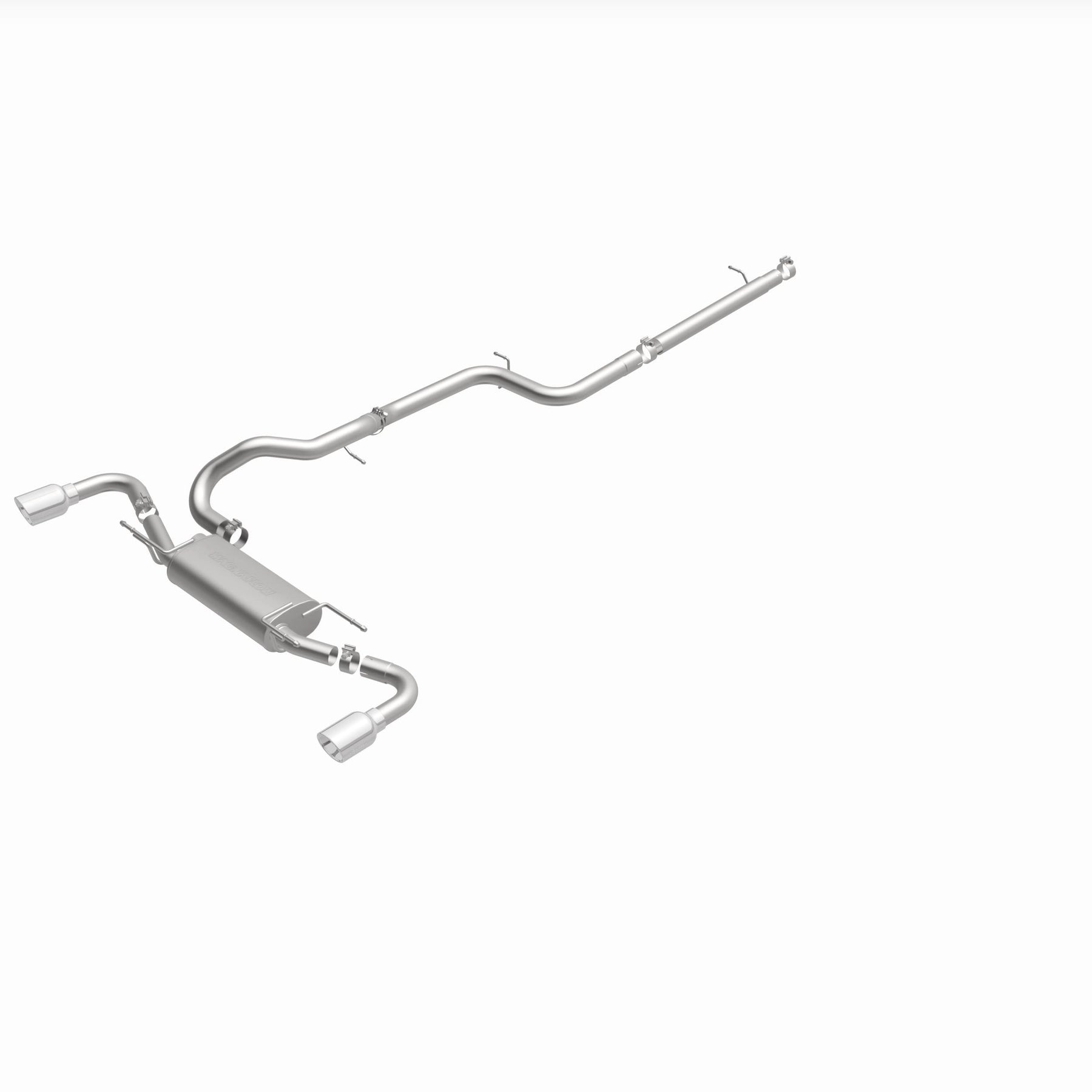 MagnaFlow Exhaust Products 15146 - Street Series Polished Cat-Back System 3