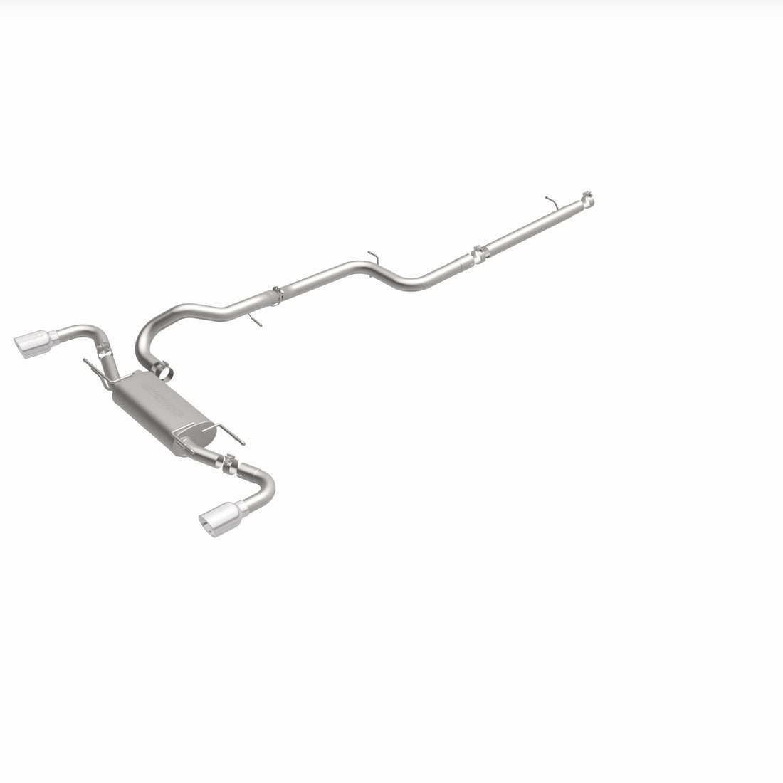 MagnaFlow Exhaust Products 15146 - Street Series Polished Cat-Back System 4