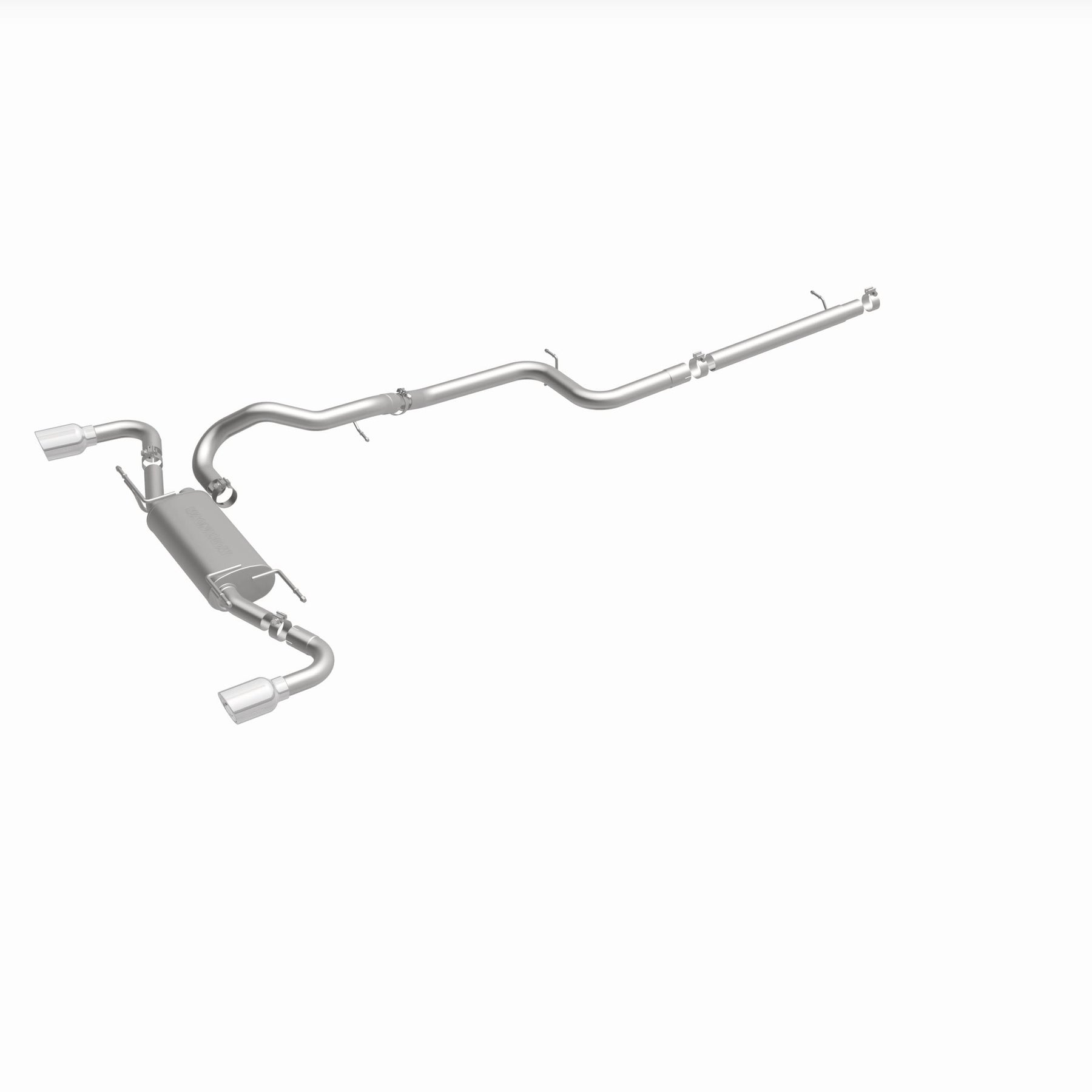 MagnaFlow Exhaust Products 15146 - Street Series Polished Cat-Back System 5