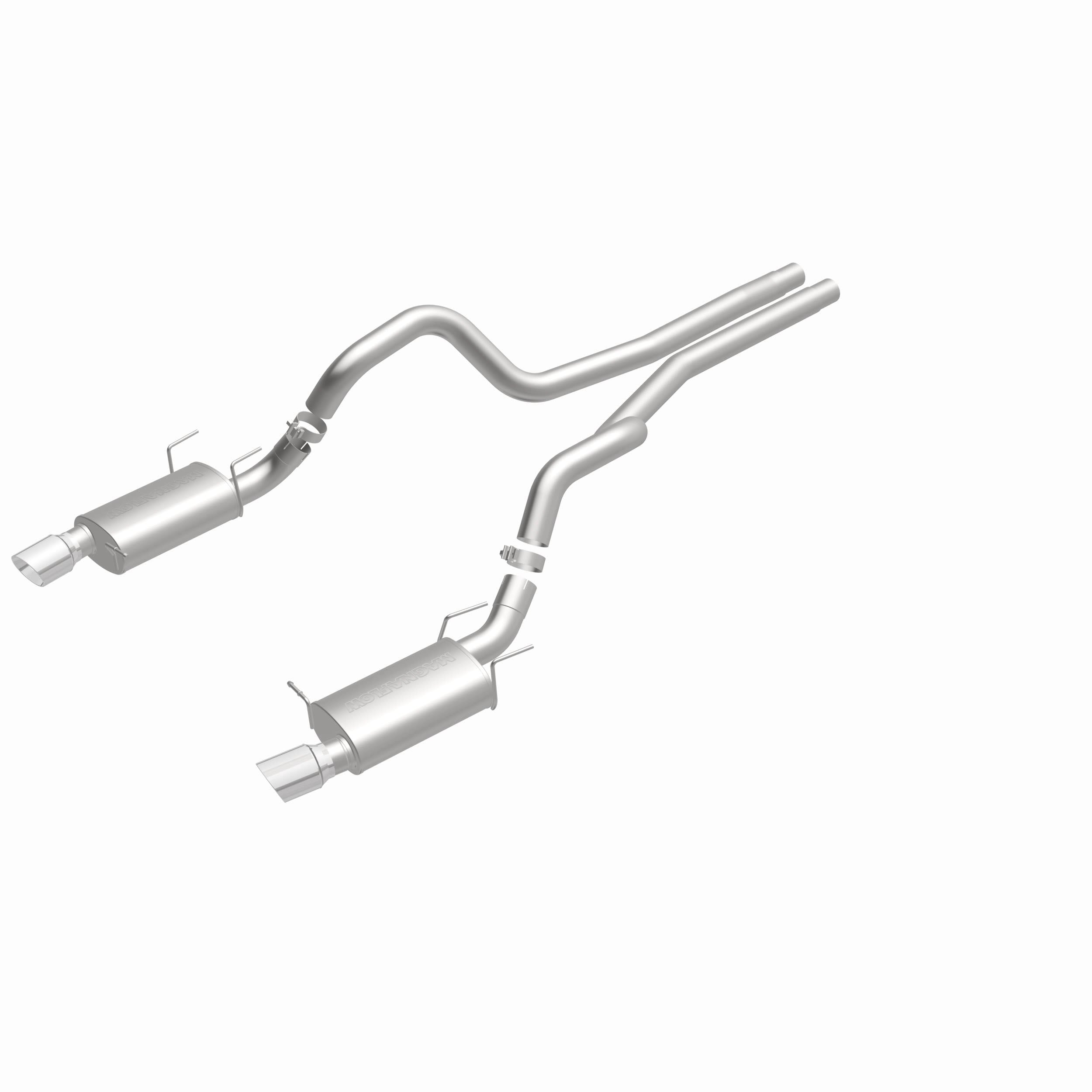 MagnaFlow Exhaust Products 15149 - Street Series Polished Cat-Back System 3