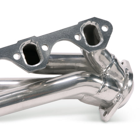 BBK Performance Parts 15150 - 1986-1993 MUSTANG 5.0 1-5/8 SHORTY HEADERS (POLISHED SILVER CERAMIC) 3
