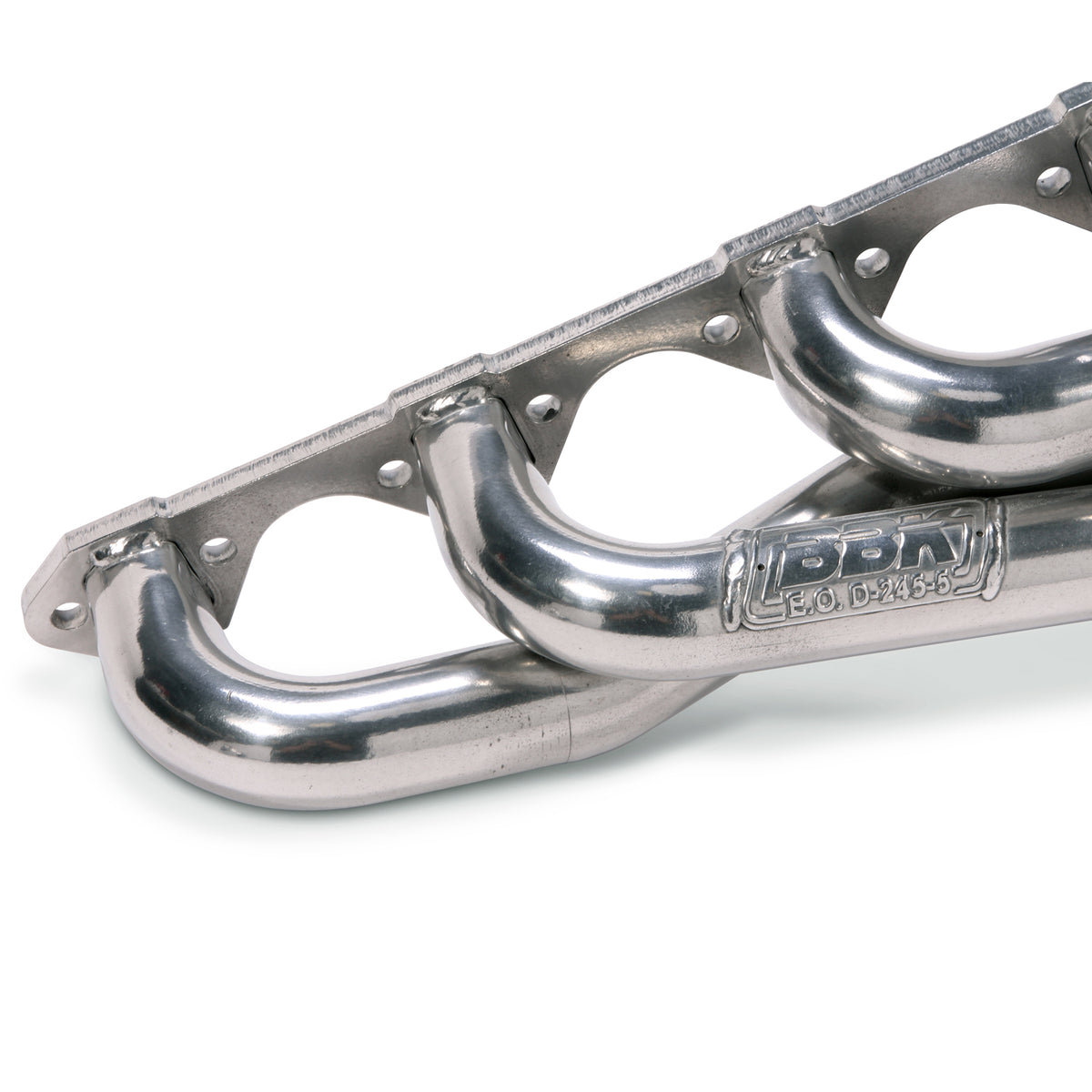 BBK Performance Parts 15150 - 1986-1993 MUSTANG 5.0 1-5/8 SHORTY HEADERS (POLISHED SILVER CERAMIC) 4