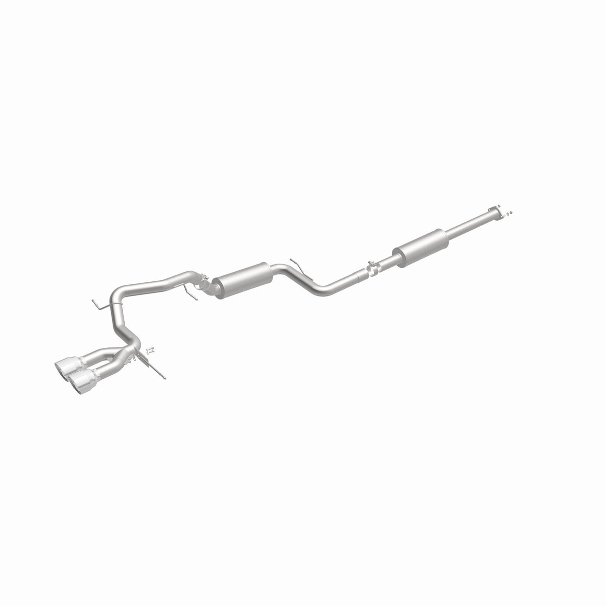 MagnaFlow Exhaust Products 15155 - Street Series Polished Cat-Back System 3