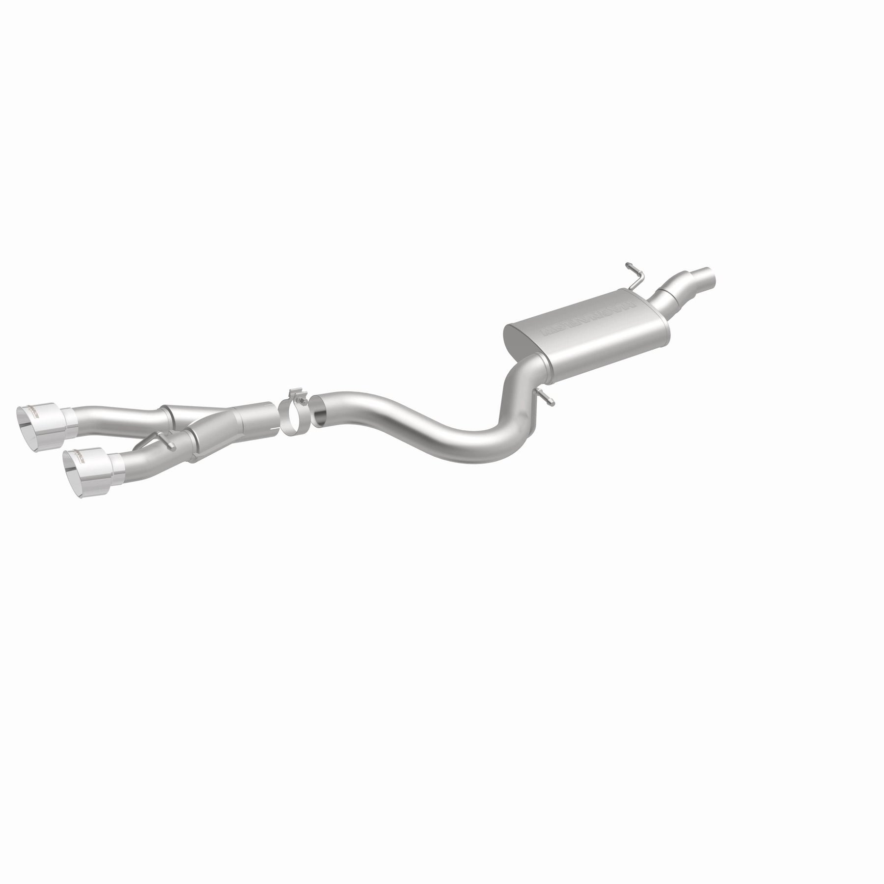 MagnaFlow Exhaust Products 15156 - Touring Series Polished Cat-Back System 4